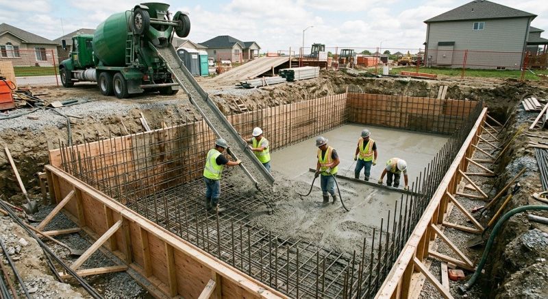 Basement Concrete Pouring in Brighton, MI