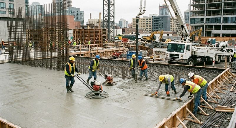 Commercial Slab Construction in Novi, MI