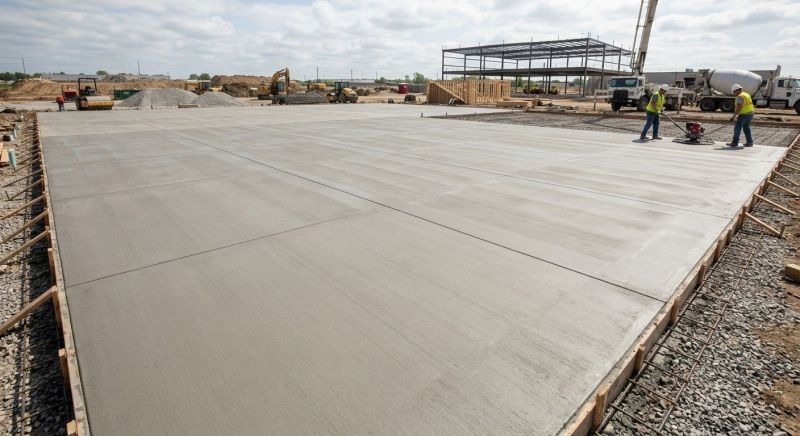 Commercial Slab Installation in Canton, MI