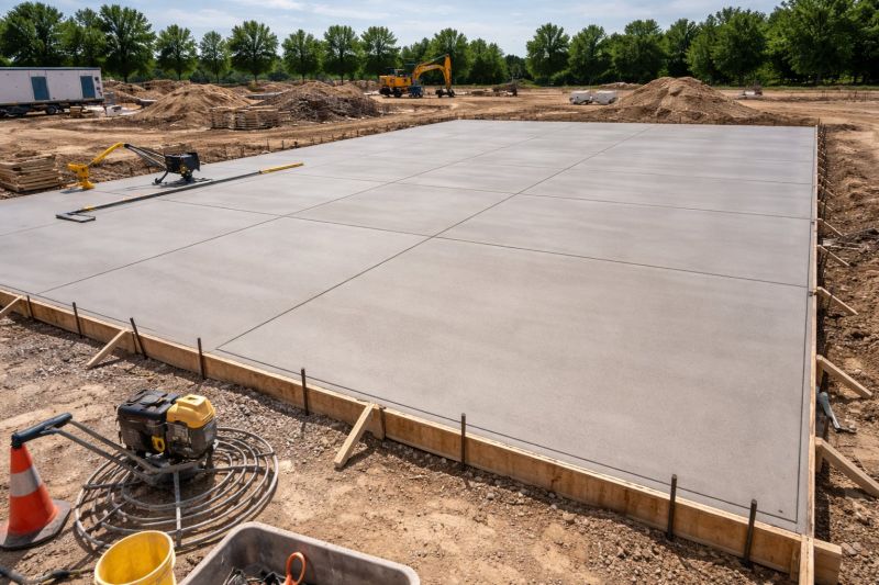 Commercial Slab Installation in Chelsea, MI