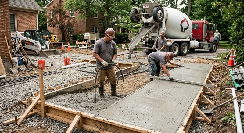 Concrete Service in Holly, MI