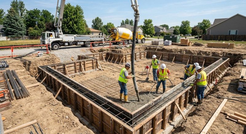 Deep Foundation Installation in Brighton, MI