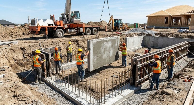 Foundation Construction in Fowlerville, MI
