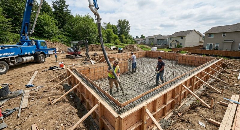 Foundation Construction in West Bloomfield, MI