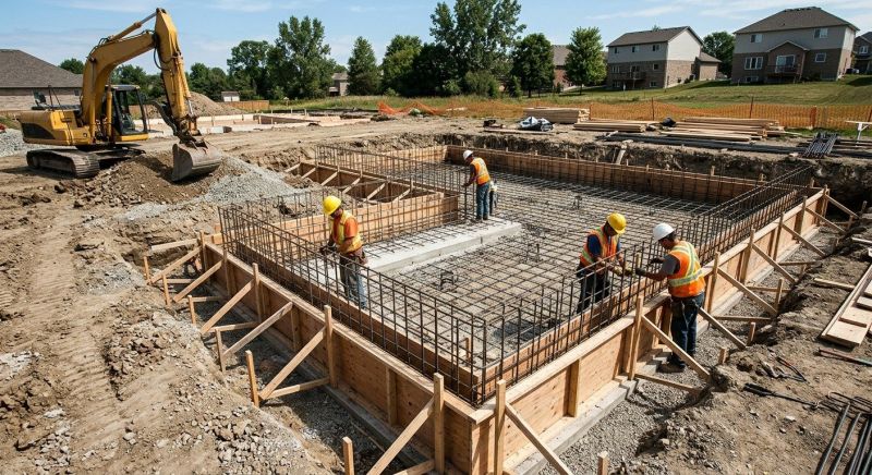 Foundation Construction in Ypsilanti, MI